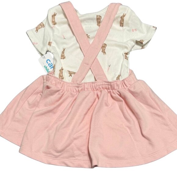 Carter's Child of Mine Baby Girl Bunny Dress‎ Set, 2-Piece - Size 6-9m - NWT - Picture 6 of 6